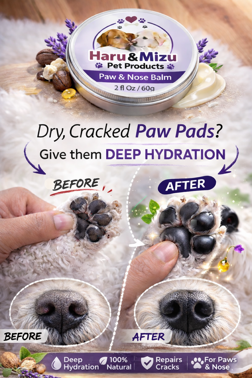 Paw & Nose Balm ( 2 oz )