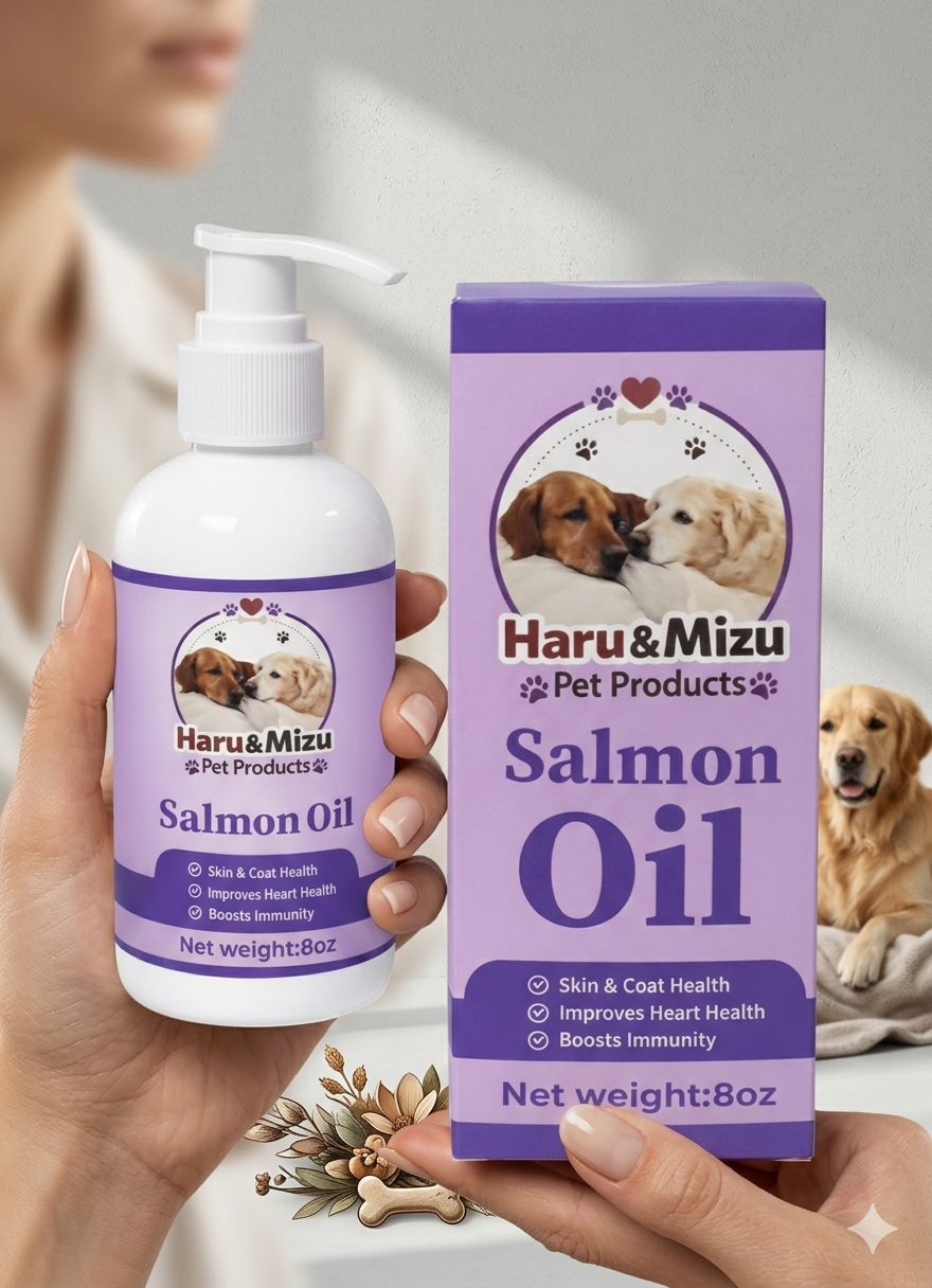 Salmon Oil pure Skin & Coat Health