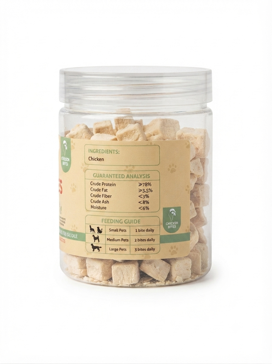 Haru & Mizu Freeze-Dried Chicken Bites
