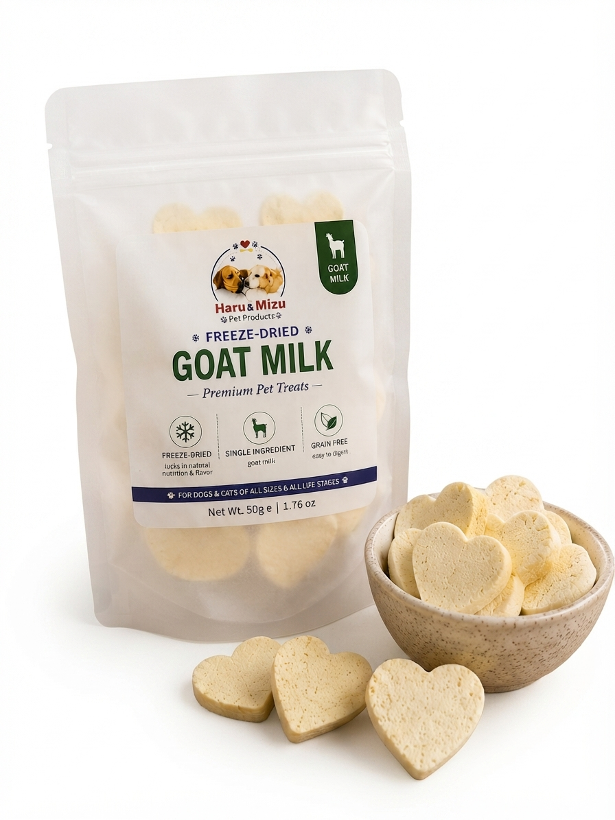Haru & Mizu Freeze-Dried Goat Milk