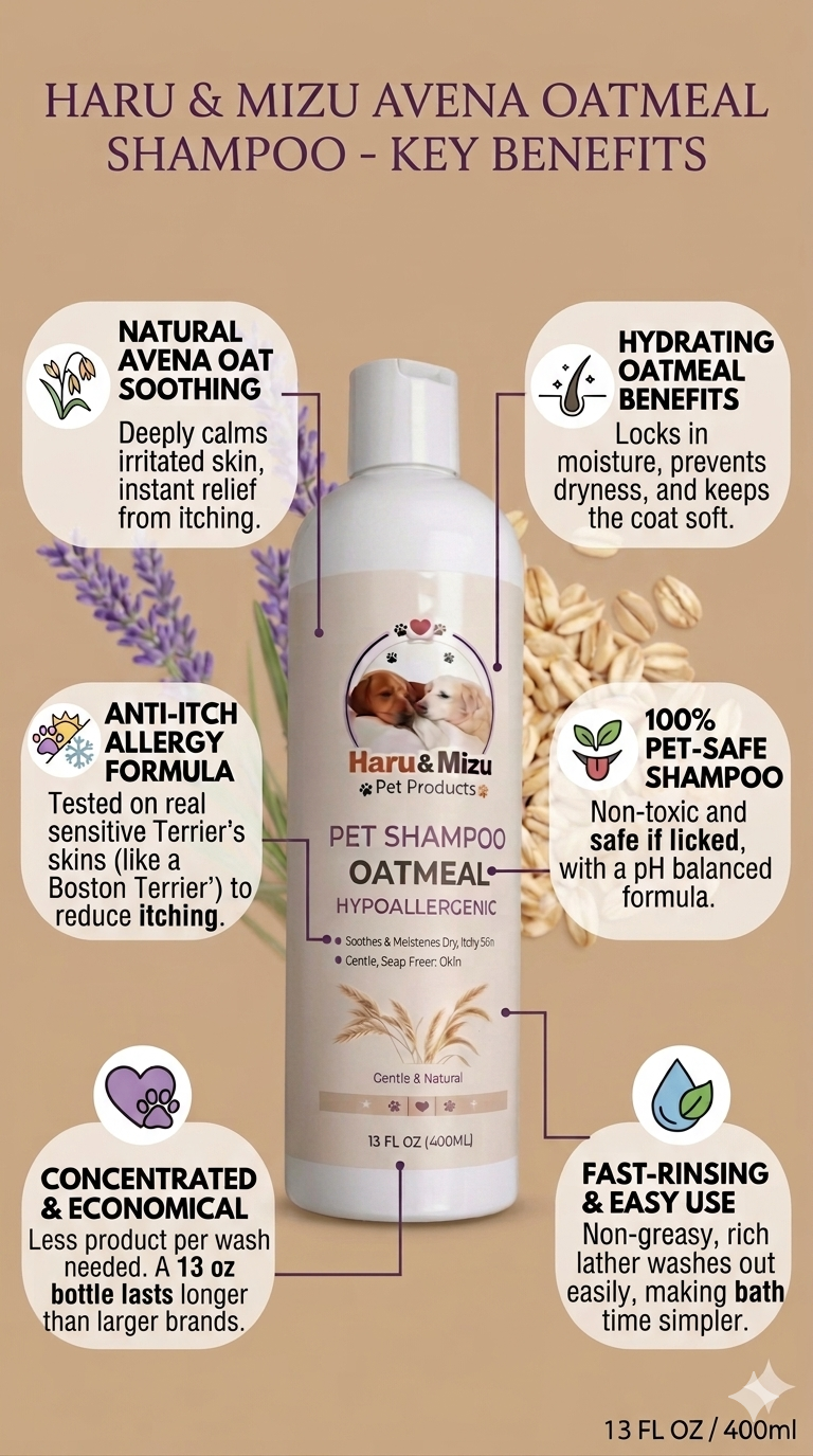 Shampoo for Dogs  (13oz )